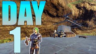 SOLO Starting On Arks Most Popular Server MesArk Duos Day 1 - Ark PvP