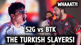 TURKISH SLAYER! MOBAZANE SCREAMS! BTK vs S2G DAY 2 M6 SWISS STAGE