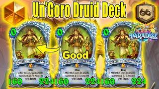 Best Quest Druid Deck To Play Every Day For Fun At Perils in Paradise Mini-Set | Hearthstone