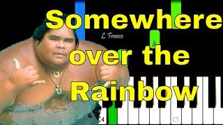 Somewhere Over The Rainbow - Israel | Easy piano