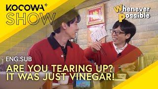 Russian Roulette Of Vinegar Shots! Will They Endure It?  | Whenever Possible EP17 | KOCOWA+