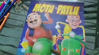 AYAN & ANAYA COLOURING | MOTU PATLU & FROZEN COLOURING | AYAN ANAYA TV |#colouring  #motupatlu