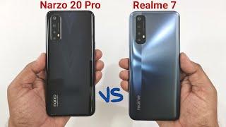 Realme Narzo 20 Pro vs Realme 7 Speed test | Camera Test