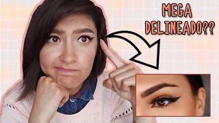 PÁRPADO CAÍDO!??  Probé SEGUIR un TUTORIAL de Sandra Collado para DELINEARLO!! | Fail?? 