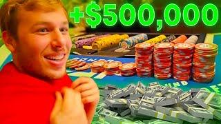 WINNING OVER $500,000 IN VEGAS! HIGH ROLLER BLACKJACK!