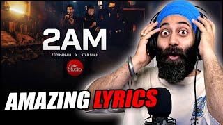 2AM | Star Shah x Zeeshan Ali  Coke Studio Pakistan | Season 15 | Indian Reaction | PunjabiReel TV