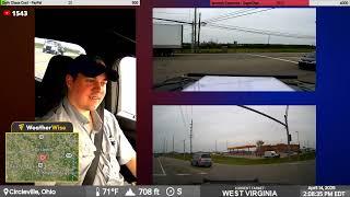 WV/OH Severe Weather Chase - Live Stream Archive