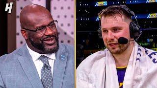 Luka Doncic Joins SHAQ & TNT crew After Beating the Mavs, FULL Postgame Breakdown