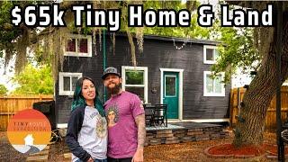 Family's Tiny House inspired by vision from God - loving simple life!