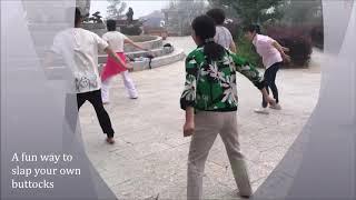 Paida Exercise in a Chinese Park