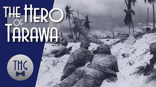 Edward Heimberger, Hero of the Battle of Tarawa