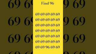 find 96 #maths #puzzle #quiz #gkfacts #challenge #paheliyangk #ias #logicpuzzle #ytshorts