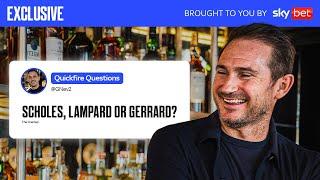 Frank Lampard's 29 Questions with Gary Neville | Overlap Xtra