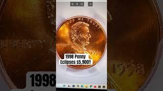 1998 Lincoln Cent SHATTERS RECORDS With $5,900+ Sale! #shorts