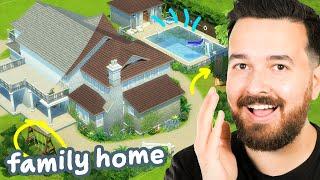 The best family house I've ever built in The Sims 4!