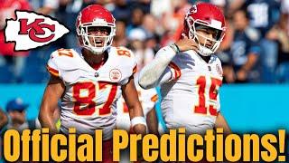 FULL Kansas City Chiefs 2024 Schedule Preview: 17-0 PREDICTIONS & More!!