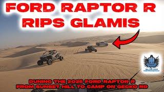 Ford Raptor R Rips the dunes in Glamis