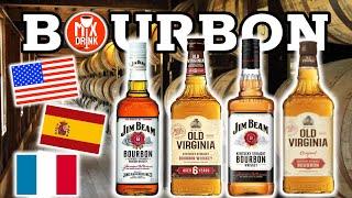 БУРБОНЫ в закрытую Jim Beam - Америка / Испания и Old Virginia bourbon