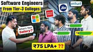 Can Tier 3 College Students Earn 75+ LPA? Asking Software Engineers Their Salaries