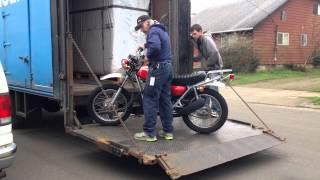 Ruby Gets Shipped Away :( 1971 Honda SL350