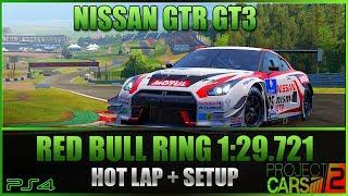 Project Cars 2 | Nissan GTR GT3 Hotlap + Setup @Red Bull Ring 1:29.721