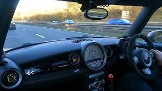 Lamborghini Aventador Vs Mini R56 JCW Big Turbo