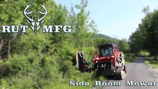 Rut MFG - Side Boom Mower | Transform Your Skid Steer into a Mowing Powerhouse