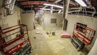 Timelapse of commercial renovation