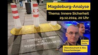 Magdeburg-Analyse: Innere Sicherheit - Folge 15 mit OTL Rauschenberger