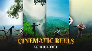 How to SHOOT & EDIT Trending Cinematic reels | Capcut Video Editing | Hindi Tutorial