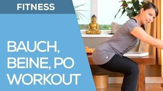 Kurz und Knackig - Bauch, Beine, Po Fitness Workout - Anfänger & Fortgeschrittene - Fit mit Anna