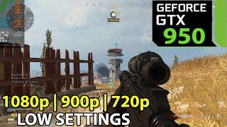 GTX 950 | COD Warzone - Season 6 | 1080p, 900p, 720p