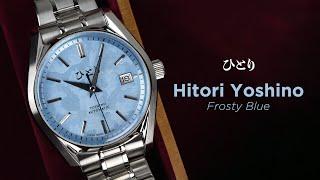 Hitori Yoshino Frosty Blue Watch: A Glistening Winter Wonderland on Your Wrist