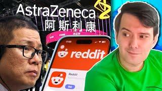 Buying The AstraZeneca Scandal Dip, Reddit Stock Review | Martin Shkreli