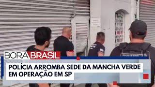 Polícia arromba sede da Mancha Verde em São Paulo