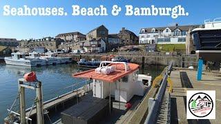 Seahouses & Harbour Walk | Beach & Bamburgh.