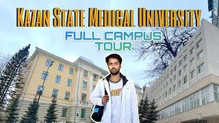 Kazan state Medical university campus tour|MBBS in Russia #mbbs #mbbsabroad #neet #aiims