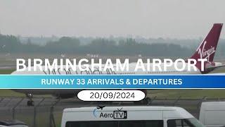 Aero Tv / Live at Birmingham Airport 20Sep24 PART 2 #aviation #live #livestream #planespotting