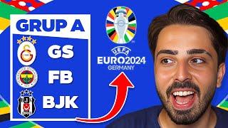 SÜPER LİG EURO 2024 FORMATIYLA OYNANSAYDI NE OLURDU? // FC 24 KARİYER MODU