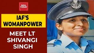 IAF's Rafale Squadron Gets Its 1st Woman Fighter Pilot Lt Shivangi Singh