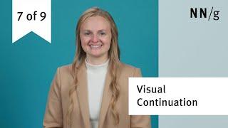 Continuation: Gestalt Principle for User Interface Design