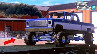 BUILDING THE CLEANEST SQUAREBODY YOU'LL EVER SEE! | Farming Simulator 22