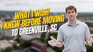 What I Wish I Knew Before Moving To Greenville, SC