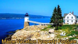 Maine Waterfront Property For Sale | Maine Oceanfront Homes For Sale | Maine Summer Cabins