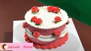 торт с цветочками  \ cake flower\ tortni gullar bilan bezatamiz\ ajoyib idea