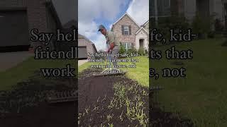 Hippie Fertilizing and we are fixing lawns