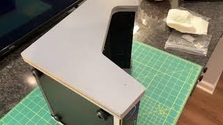 Bartop Arcade Cabinet - Side Art Installation 1