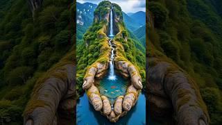 Places on Earth that don't feel real real #travel #adventure #explore #nature #status #mountains