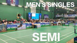 MEN'S SINGLES SEMI | RAGHU M V/S SATHISH KUMAR | SENIOR NATIONAL BADMINTON CHAMPIONSHIP