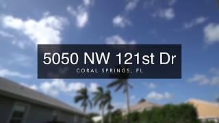 5050 NW 121st Dr, Coral Springs, FL Call #ChrisIgoe P.A. 561-516-2442